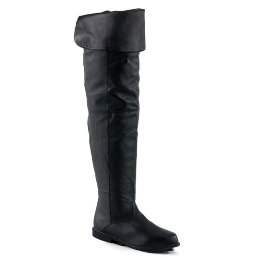 Funtasma Damenstiefel Raven-8826 BLK Leder (P)