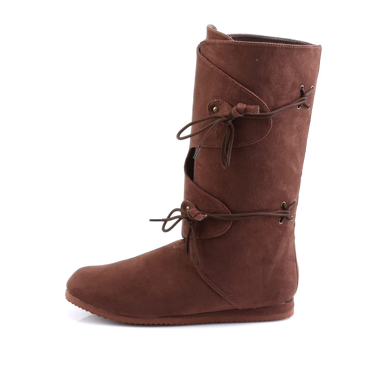 Funtasma Herrenstiefel Renaissance-100 Braune Mikrofaser.