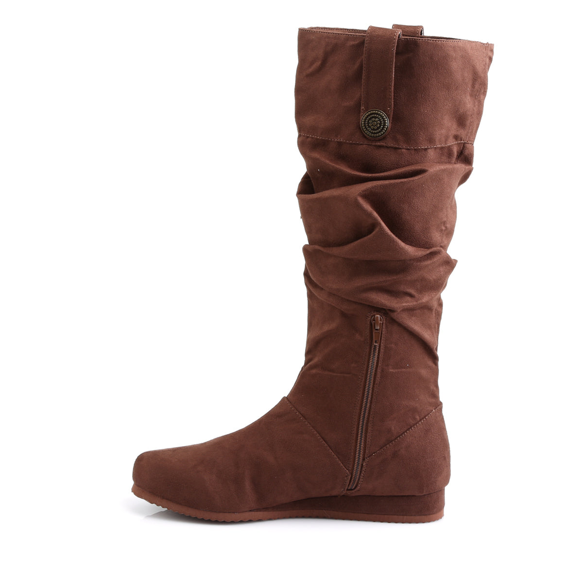 Funtasma Mens Boots RENAISSANCE-104 Brown Microfiber