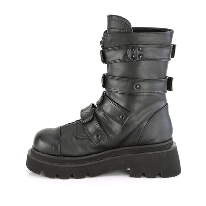 DemoniaCult  Stiefel RENEGADE-55 BLK Vegan Leder