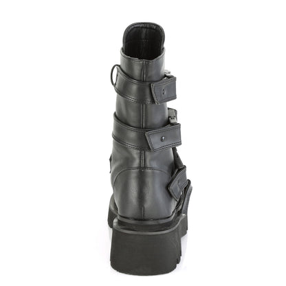 DemoniaCult  Stiefel RENEGADE-55 BLK Vegan Leder