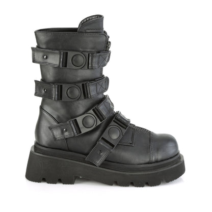 DemoniaCult  Stiefel RENEGADE-55 BLK Vegan Leder