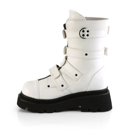 DemoniaCult  Stiefel RENEGADE-55 wht veganes Leder