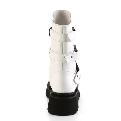 DemoniaCult  Stiefel RENEGADE-55 wht veganes Leder