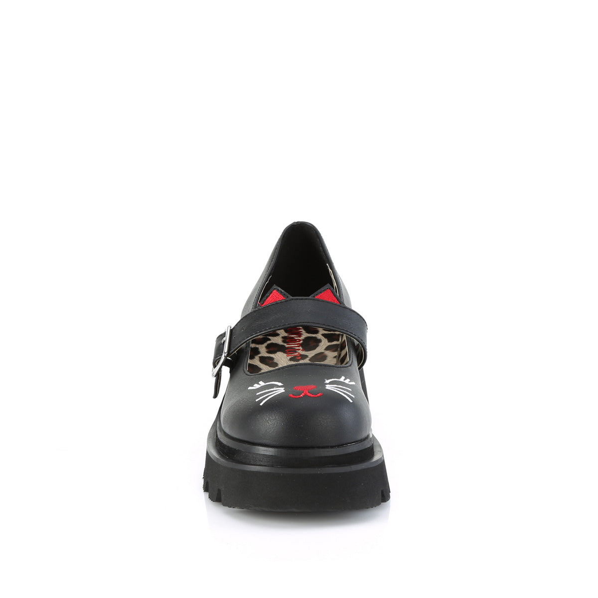 DemoniaCult  Pumps RENEGADE-56 BLK Vegan Leder