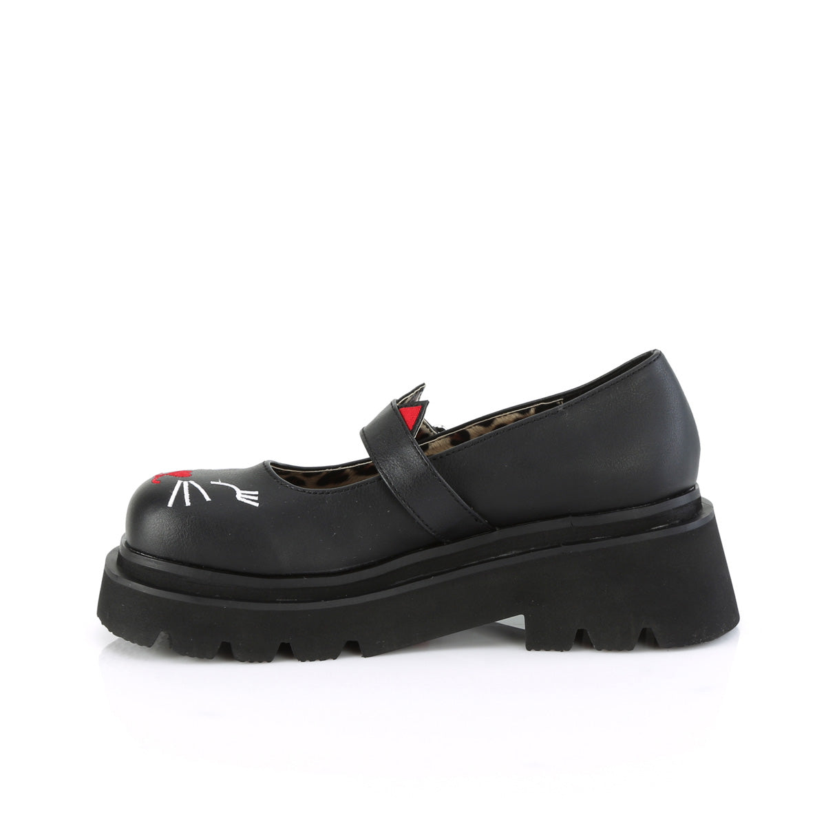 DemoniaCult  Pumps RENEGADE-56 BLK Vegan Leder