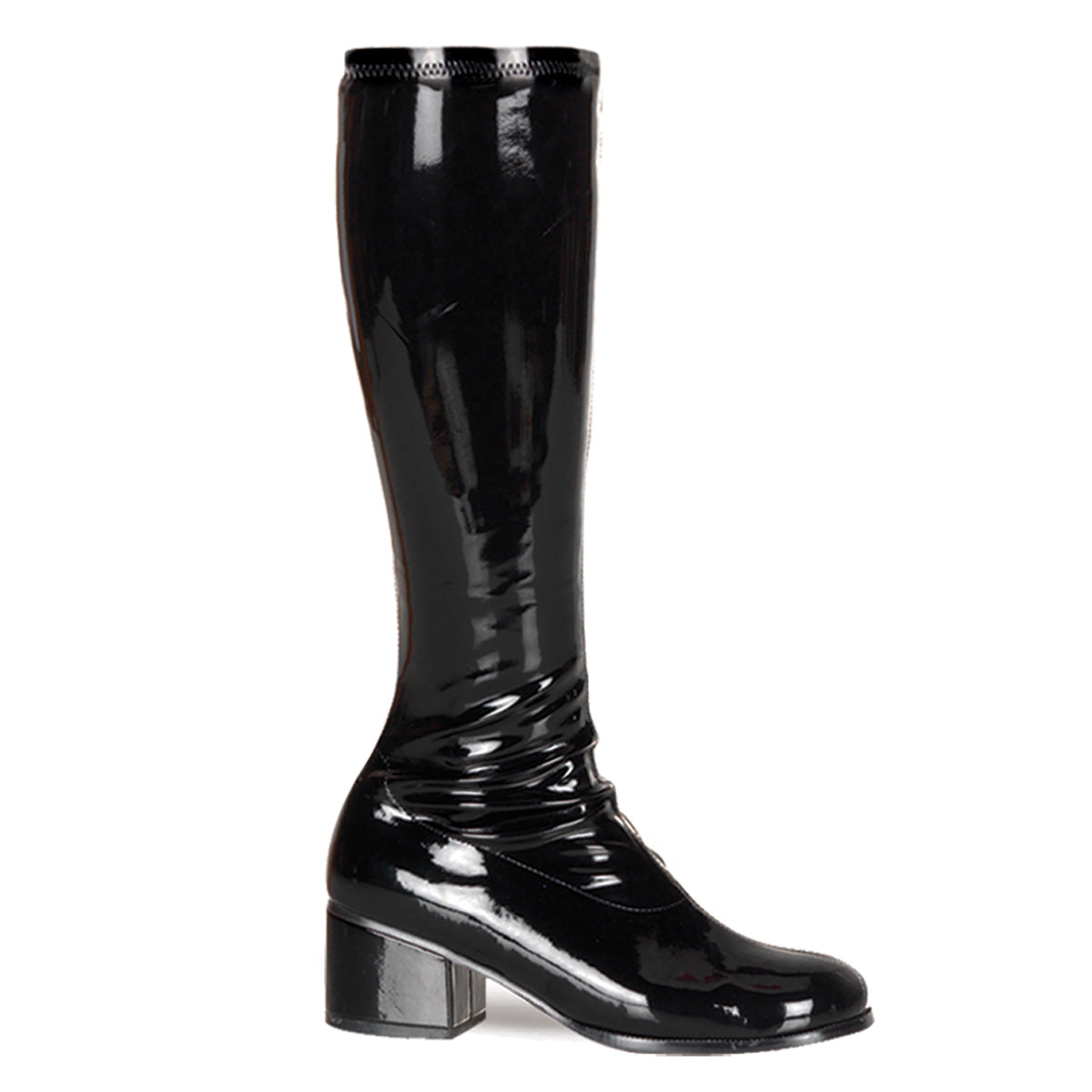 Funtasma Womens Boots. Retro-300 BLK Str Pat