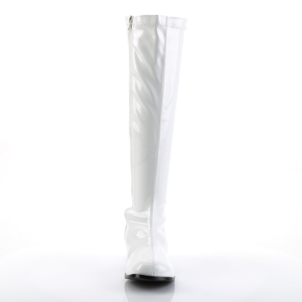 Funtasma Womens Boots. Retro-300 WHT Str Pat