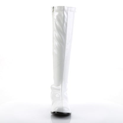 Funtasma Womens Boots. Retro-300 WHT Str Pat