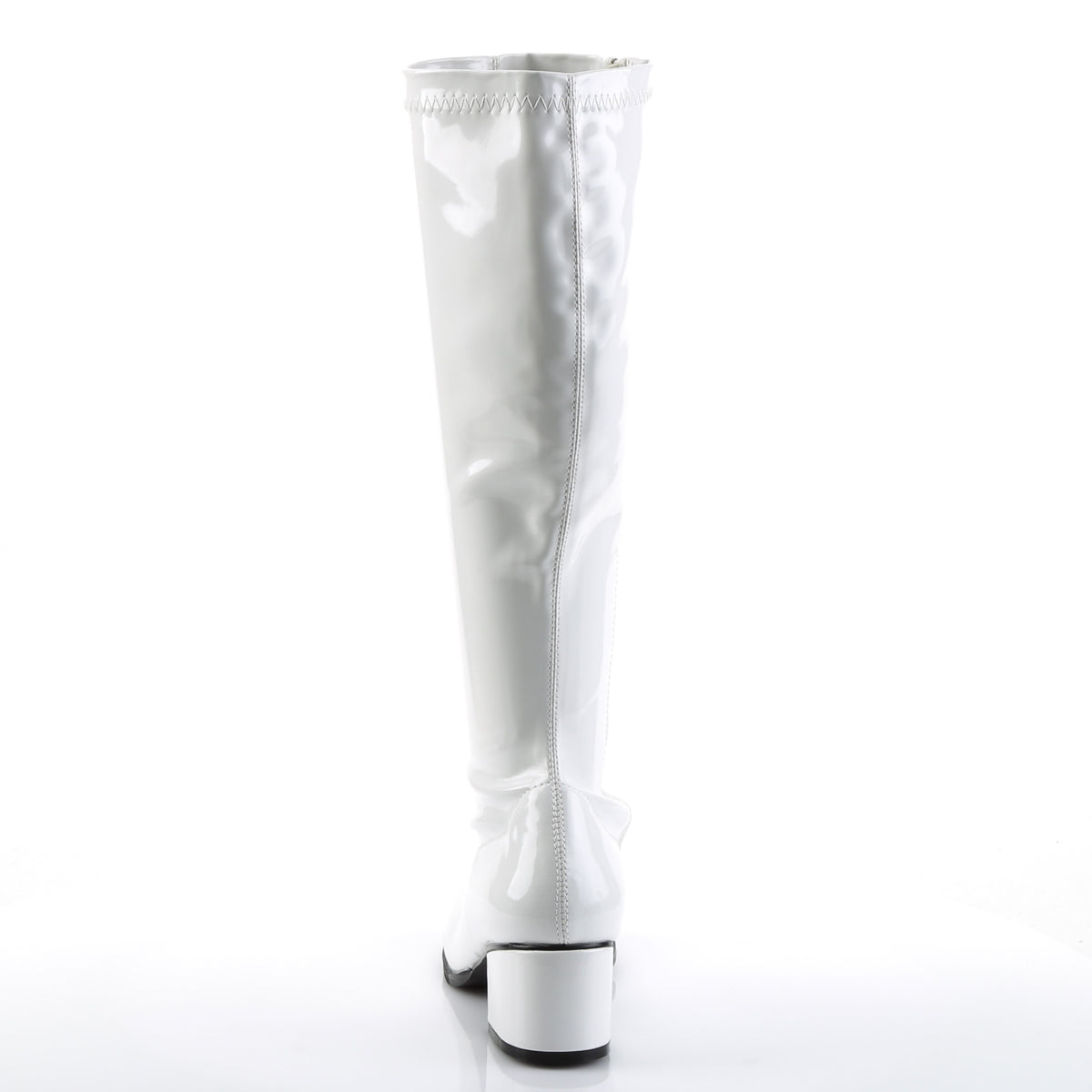 Funtasma Womens Boots. Retro-300 WHT Str Pat