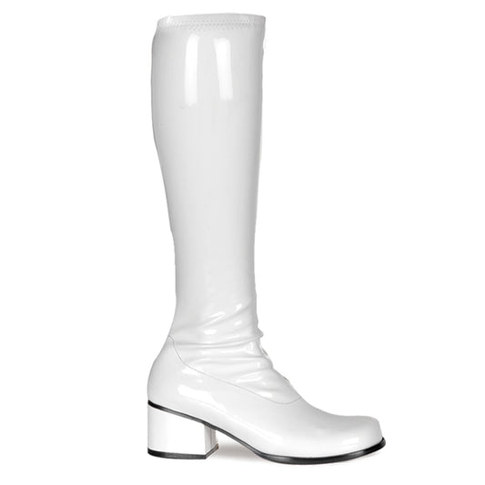 Funtasma Womens Boots. Retro-300 WHT Str Pat