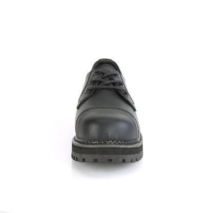 DemoniaCult Herrenstiefel RIOT-03 BLK Vegan Leder
