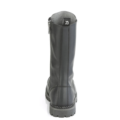 DemoniaCult Herrenstiefel RIOT-14 BLK Vegan Leder