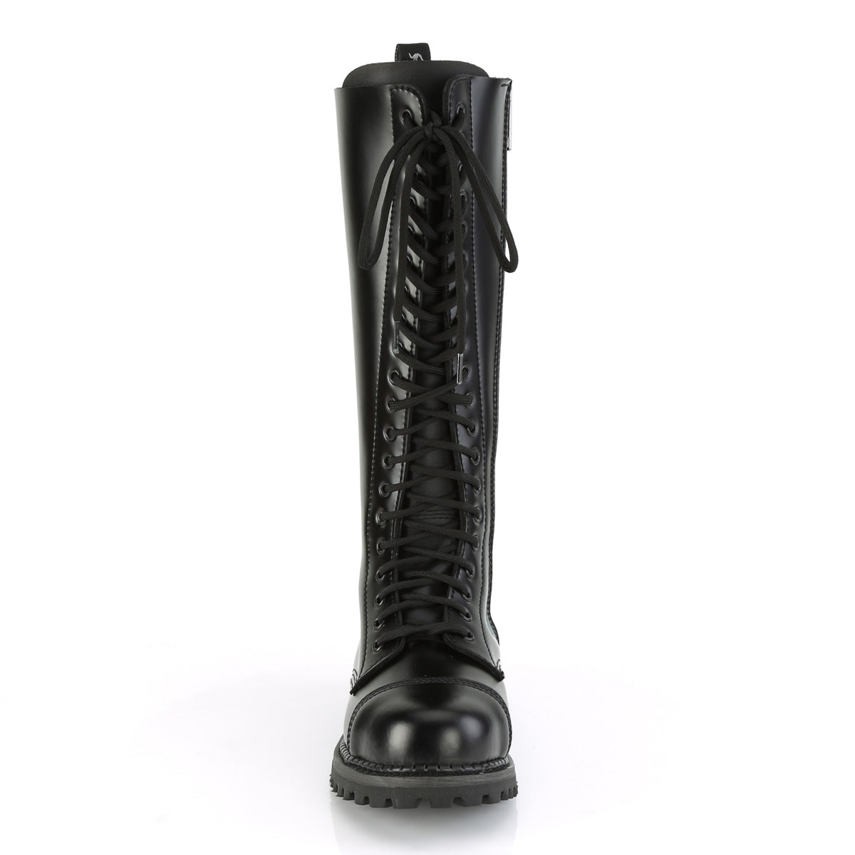 DemoniaCult Mens Boots RIOT-20 Blk Leather
