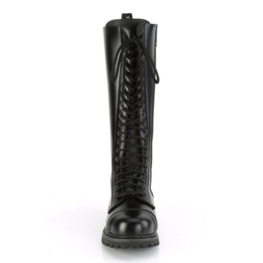 DemoniaCult Herrenstiefel RIOT-20 BLK Leder
