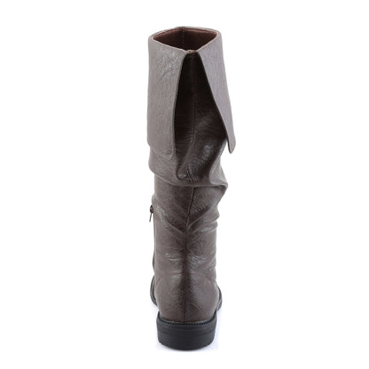 Funtasma Herrenstiefel ROBINHOOD-100 Braun beunruhigter PU