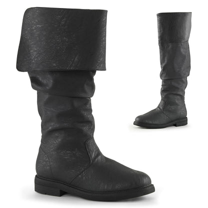 Funtasma Herrenstiefel ROBINHOOD-100 BLK Distressed PU