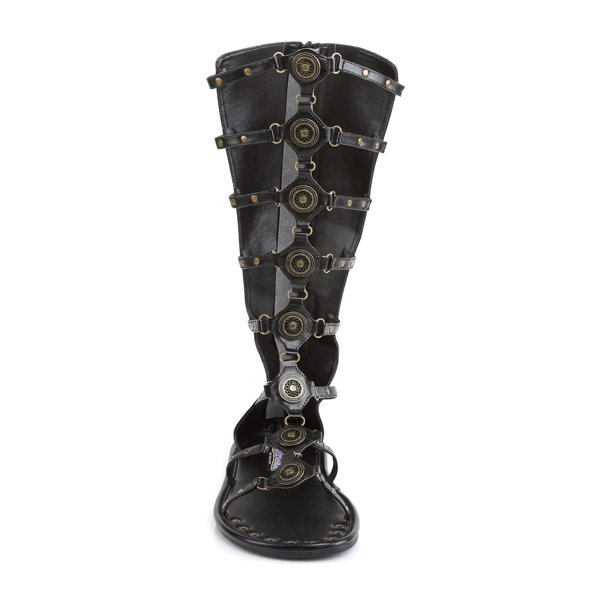 Funtasma Mens niedriger Schuh. Roman-15 BLK PU.