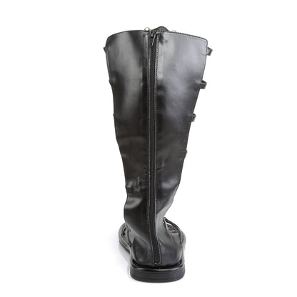 Funtasma Mens niedriger Schuh. Roman-15 BLK PU.