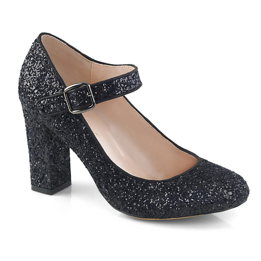 Fabulicious Frauenpumpen SABRINA-07 BLK Glitter