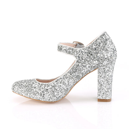 Fabulicious Womens Pumps SABRINA-07 Slv Glitter