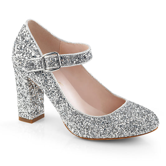 Fabulicious Womens Pumps SABRINA-07 Slv Glitter