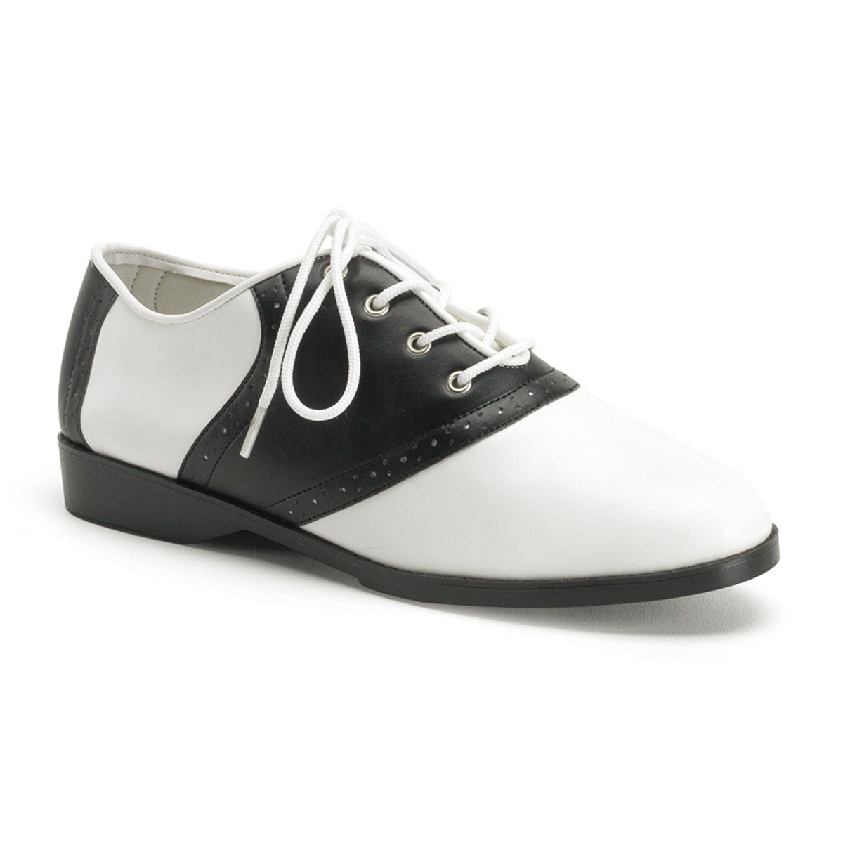 Funtasma Frauenpumpen Saddle-50 BLK-WHT PU