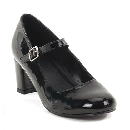 Funtasma Frauenpumpen Schoolgirl-50 BLK Pat.