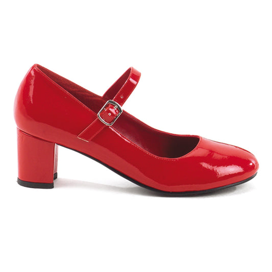 Funtasma Frauenpumpen Schoolgirl-50 Red Pat.