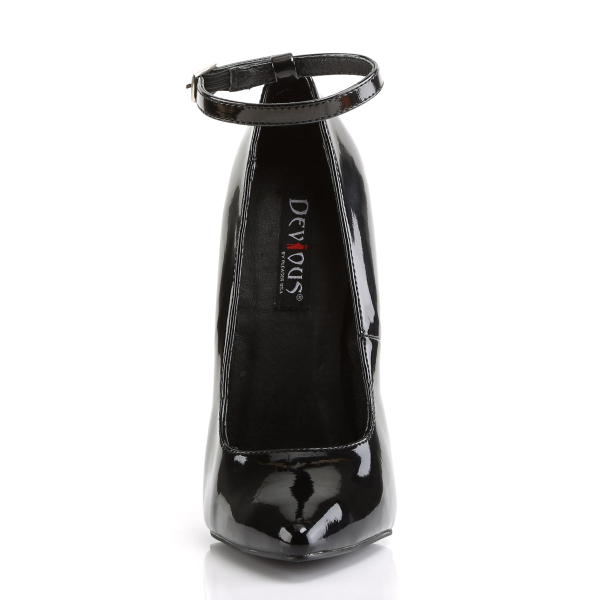 Devious Frauenpumpen SCREAM-12 BLK Pat.