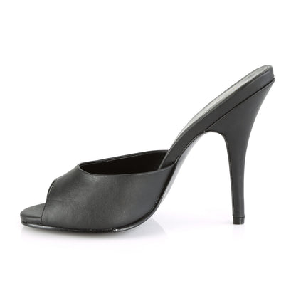 Pleaser Womens Pumps SEDUCE-101 Blk Faux Leather