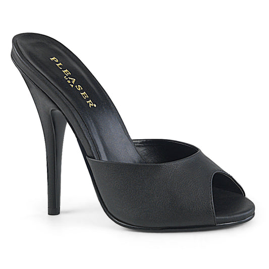 Pleaser Womens Pumps SEDUCE-101 Blk Faux Leather