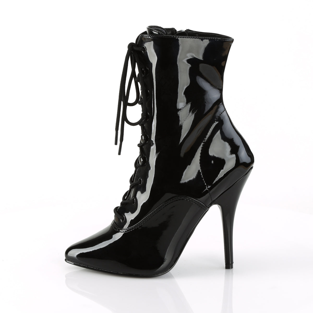 Pleaser Damen Knöchelstiefel SEDUCE-1020 BLK Pat.