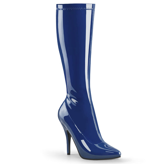 Pleaser   SEDUCE-2000 Marineblau Str Pat
