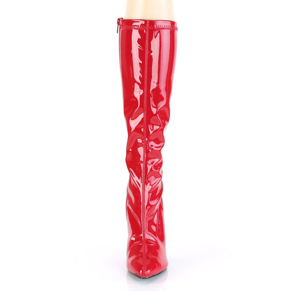 Pleaser Womens Boots. SEDUCE-2000 Red Str Pat