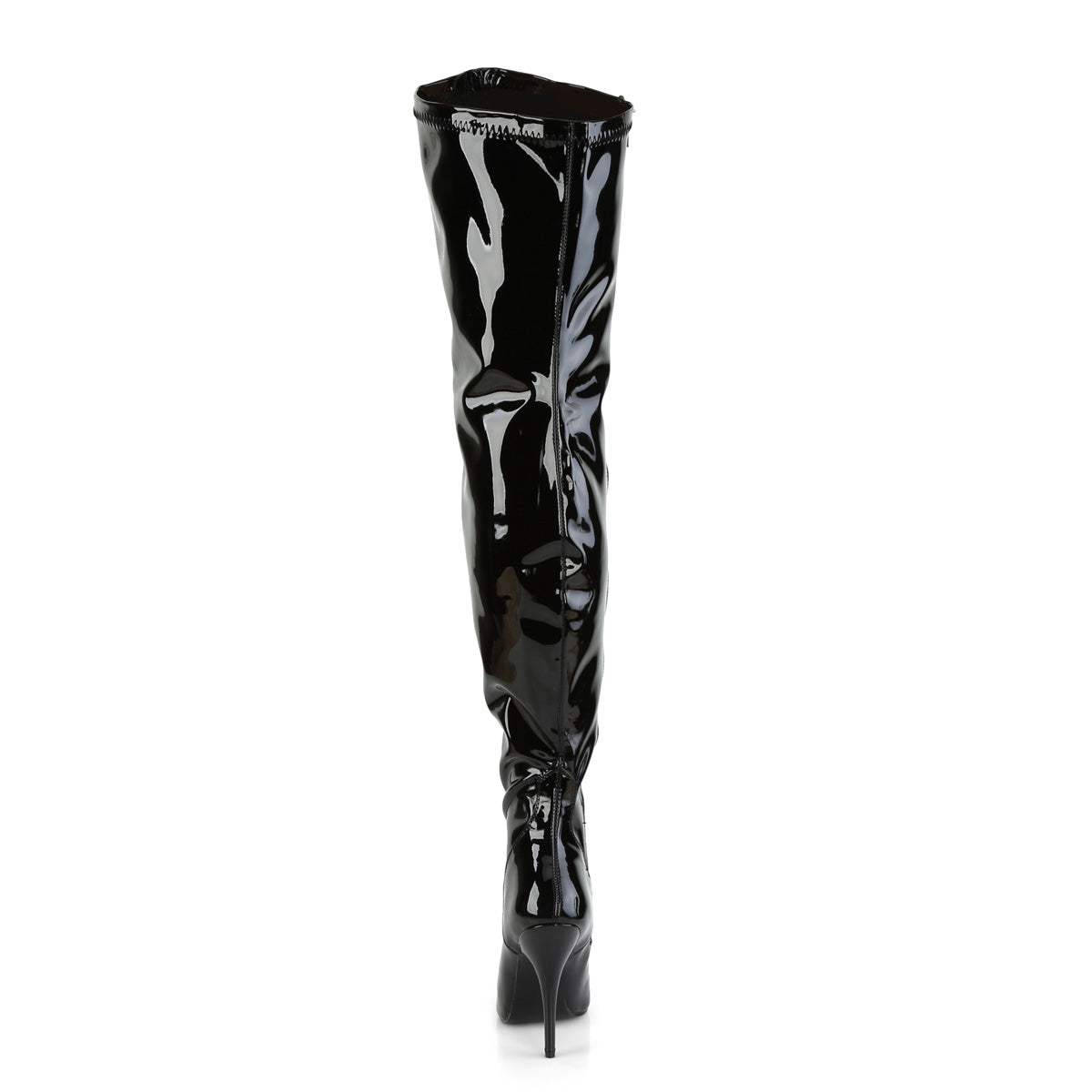 Pleaser Pink Label Womens Boots SEDUCE-3000WC Blk Str. Pat