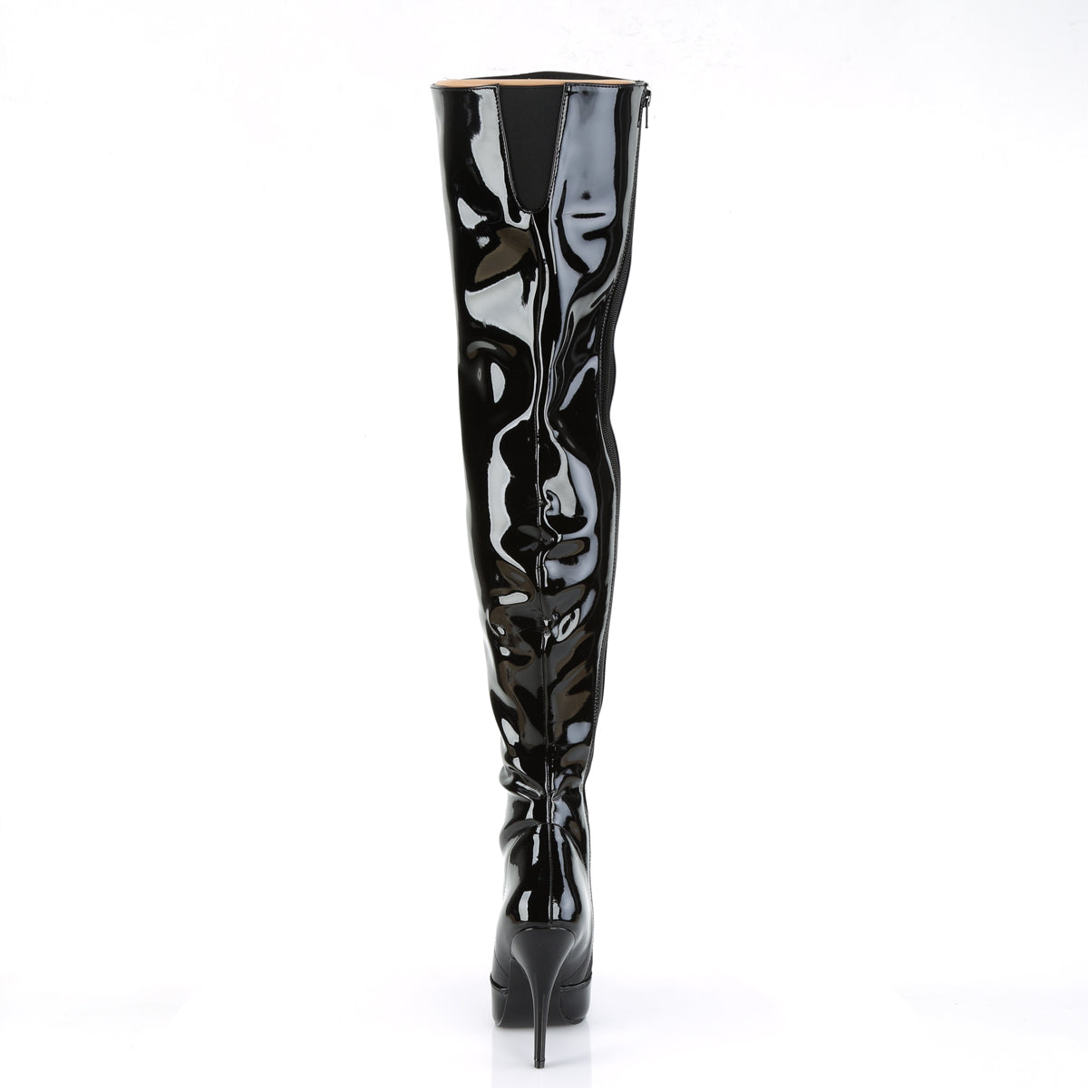 Pleaser Womens Boots. SEDUCE-3010 BLK Pat.