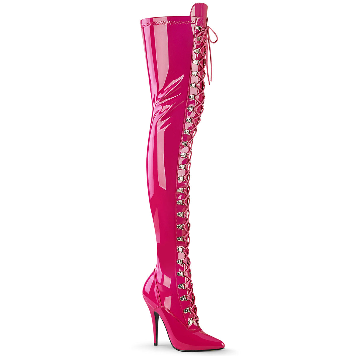 Pleaser Womens Boots. SEDUCE-3024 H. Rosa Pat