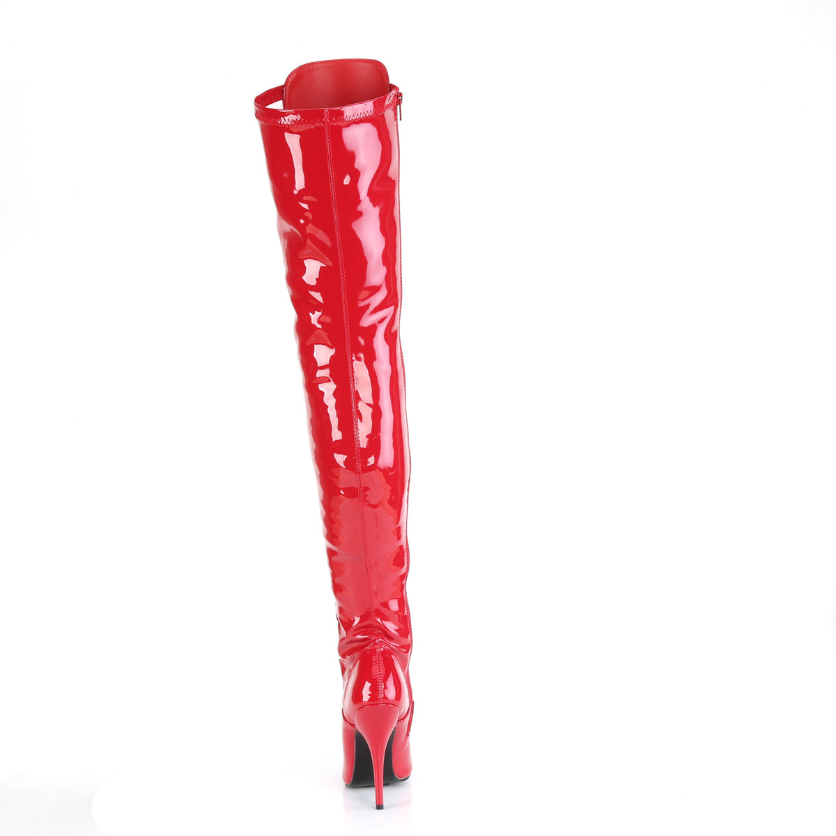Pleaser Womens Boots. SEDUCE-3024 Red Pat.