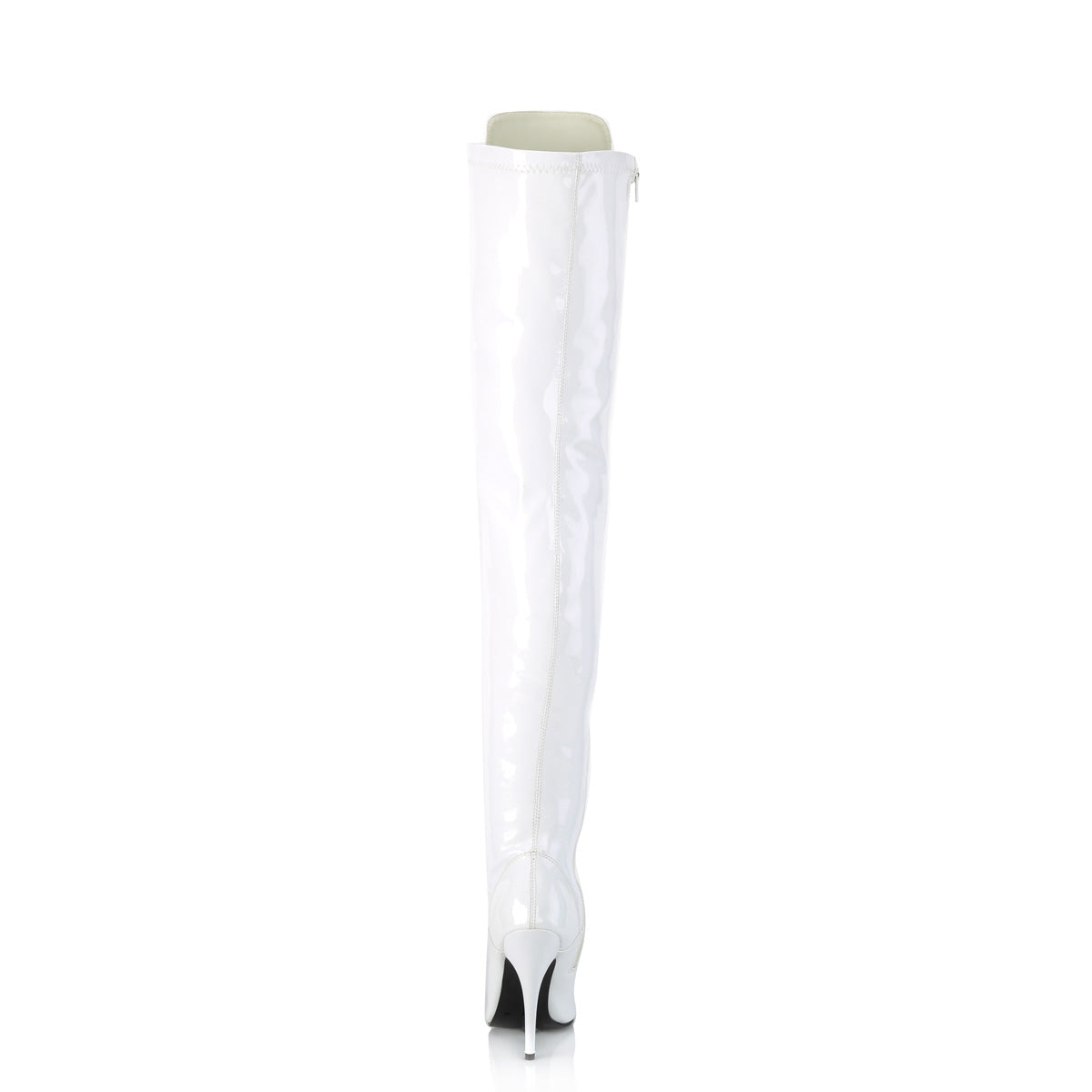 Pleaser Womens Boots SEDUCE-3024 Wht Pat