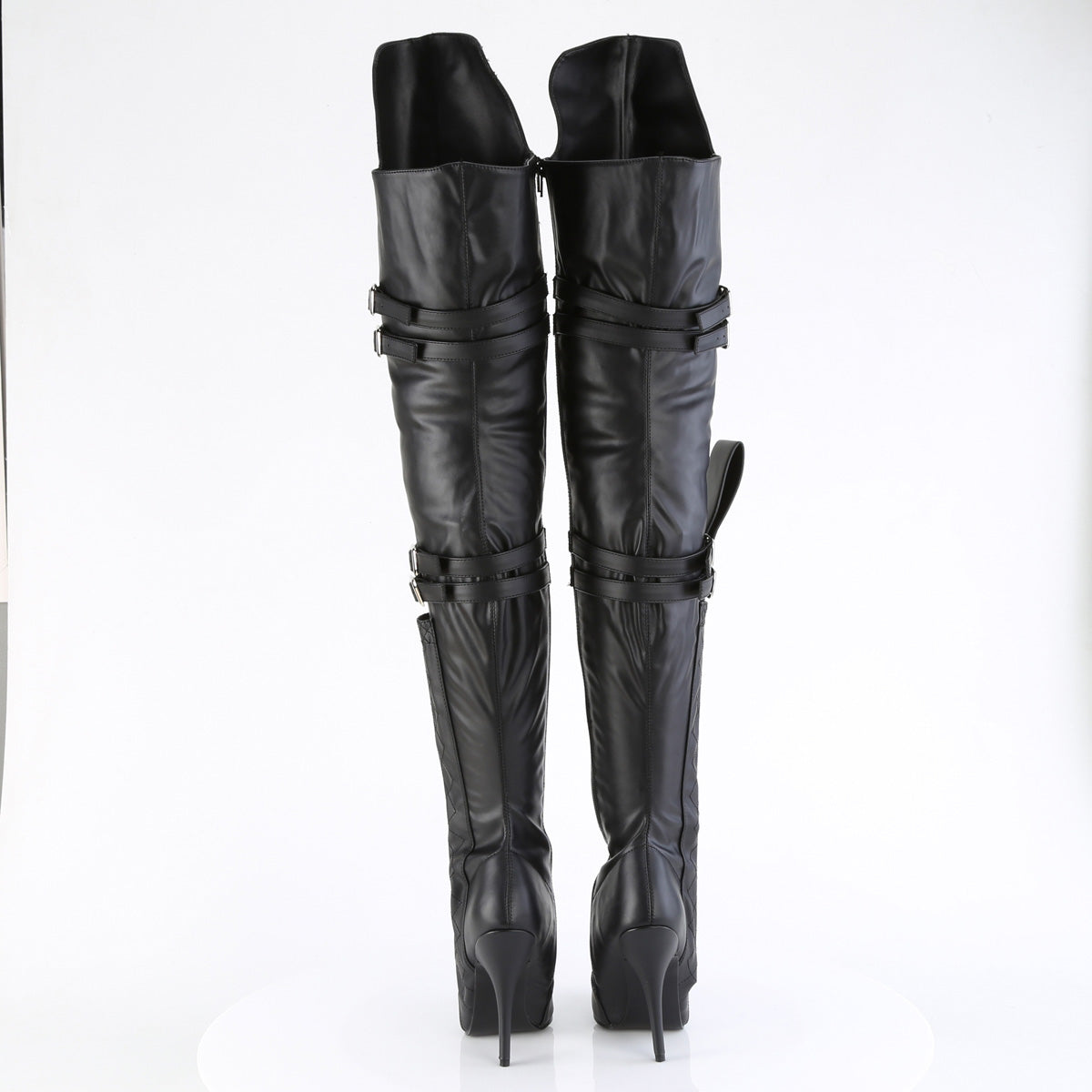 Pleaser  Stiefel SEDUCE-3080 BLK str. Kunstleder