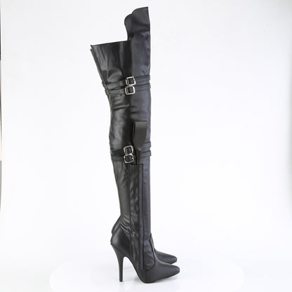 Pleaser  Stiefel SEDUCE-3080 BLK str. Kunstleder