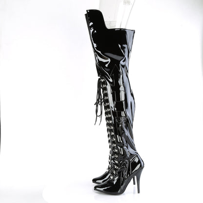 Pleaser  Stiefel SEDUCE-3082 BLK str. Klopfen