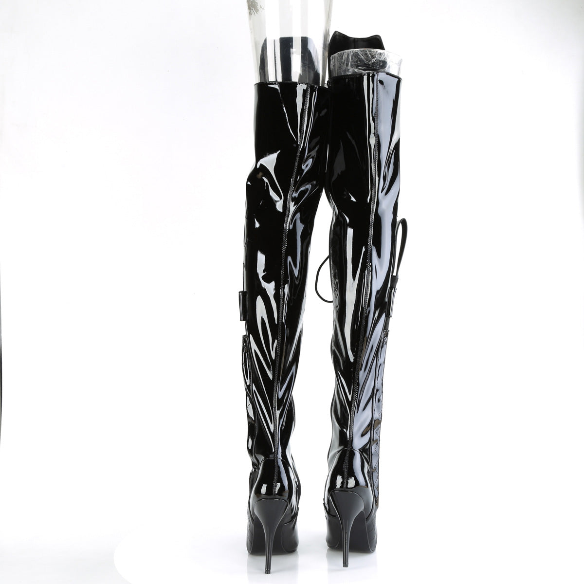 Pleaser  Stiefel SEDUCE-3082 BLK str. Klopfen