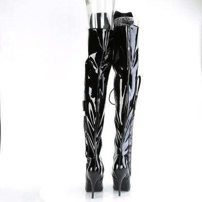 Pleaser  Stiefel SEDUCE-3082 BLK str. Klopfen