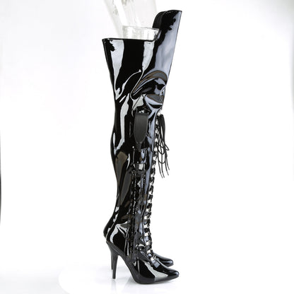 Pleaser  Stiefel SEDUCE-3082 BLK str. Klopfen