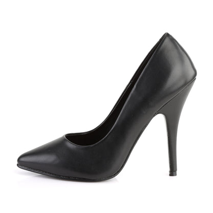 Pleaser Womens Pumps SEDUCE-420 Blk Faux Leather