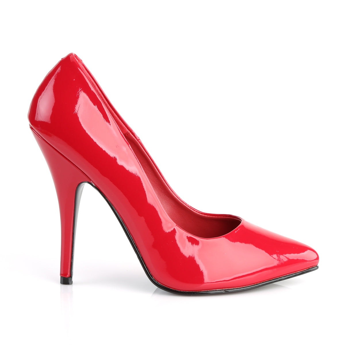 Pleaser Womens Pumps SEDUCE-420 Red Pat