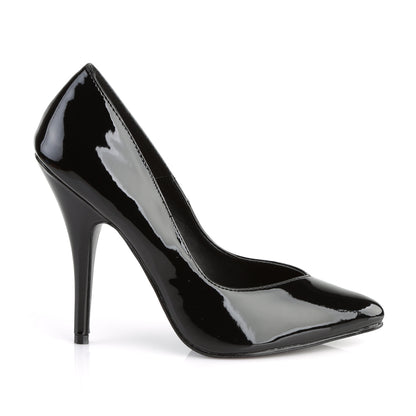 Pleaser Womens Pumps SEDUCE-420V Blk Pat