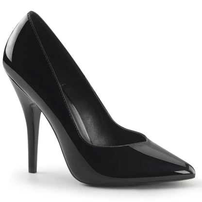 Pleaser Womens Pumps SEDUCE-420V Blk Pat